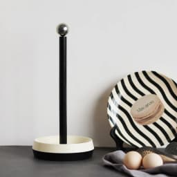 Kitchen Roll Paper Towel Rack Bathroom Plastics Standing Paper Holder Silver Tissue Napkins Rack Home Table Decor New