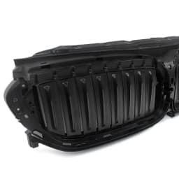 Front Upper Radiator Grille Active Air Shutter 51747497279 For BMW 5 Series G30 G31 G38 2017-2020 Front Bumper Auto Decor Grill