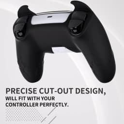 PlayVital Cute Demon Controller Silicone Case for ps5, Kawaii Controller Cover Gamepad Skin Protector for ps5 - 7 colors