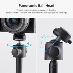 PGYTECH CapLock Action Camera Extension Pole Tripod Selfie Stick By Standard 1/4 Quick Release For Action 4/3/Gopro Hero 12 /11