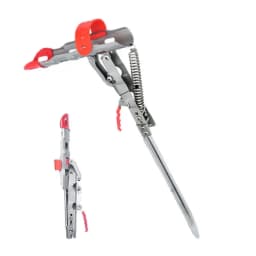 Fishing Pole Holders for Ground Bank Fishing Pole Ground Stand Stainless Steel Folding Fishing Ground Support Brackets with
