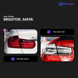 AKD Tail Lamp for BMW F30 F35 F80 LED Tail Light 2013-2019 3 series 320I 325I Rear Fog Brake Turn Signal Automotive Accessories