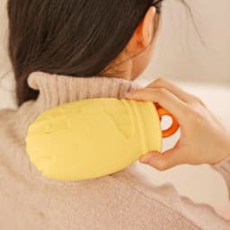 Hot Water Bottle Mini Silicone Water Refillable Compress Bag With Cover For Girls Portable Cold/Hot Compress To Cool/Warm Hands