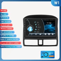 Hizpo 2din Android Auto Radio For Honda CR-V 2 CRV 2002-2006 Car Multimedia 6115 Video Player Carplay GPS 2 Din Stereo Head Unit