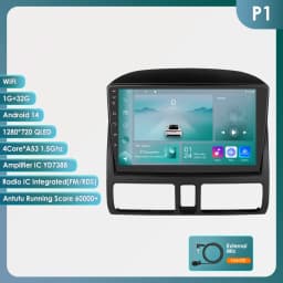 Hizpo 2din Android Auto Radio For Honda CR-V 2 CRV 2002-2006 Car Multimedia 6115 Video Player Carplay GPS 2 Din Stereo Head Unit