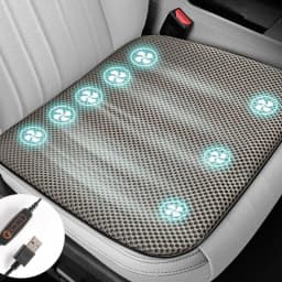 Car Seat Cooling Cushion Pad Auto Cooler Seat Cushion Breathable Seat Pad USB Interface Car Cooler Seat Pad For Car Truck SUV