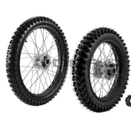 2PCS Front Rear 16" + 19" Wheel 70/100-19 90/100-16 Tire On Rim Fit 15mm Axle for Apollo Taotao 125/150/200/250cc