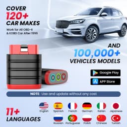 THINKCAR THINKDIAG MINI OBD2 Scanner Diagnostic Tool OE Full System Car Scanner for iOS Android Fault Code Reader Free Update