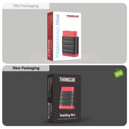 THINKCAR THINKDIAG MINI OBD2 Scanner Diagnostic Tool OE Full System Car Scanner for iOS Android Fault Code Reader Free Update
