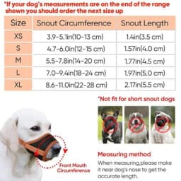 Dog Muzzle Soft Nylon Muzzle For Small Soft Mesh Nylon Muzzle Adjustable Puppy Mouth Cover Training Guide Helps Build Bonds