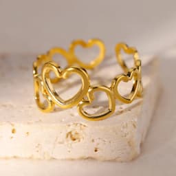 Women Rings Stainless Steel Gold Color Finger Ring for Female Simple Aesthetic Jewelry Accessories Handmade Gifts Anillos Mujer