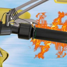 Universal Motorcycle Heated Hand Grips Snowmobile ATV Handlebar Heater Warmer Grips Motorcycle Electric Heating Handlebar Kit