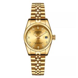 Lancardo 2023 New Business Calendar Luminous Dial Lover Watch Men Women's Waterproof Luxury Couple Quartz Wristwatch Clock Gift
