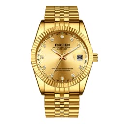 Lancardo 2023 New Business Calendar Luminous Dial Lover Watch Men Women's Waterproof Luxury Couple Quartz Wristwatch Clock Gift