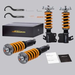 Coilovers Suspension for Nissan S13 180SX 200SX 240SX 1989-1994 Shock Struts 24 Ways damping adjustable