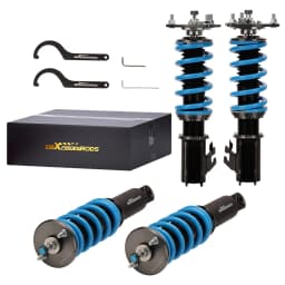 Coilovers Suspension for Nissan S13 180SX 200SX 240SX 1989-1994 Shock Struts 24 Ways damping adjustable
