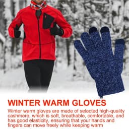 USB Heated Gloves USB Heated Mitten With Touchscreen Rechargeable Heating Gloves Non Slip And Portable Hand Warmer Warm Gloves