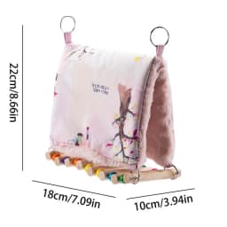 Bird Nesting Bed Soft Bird Bed For Cage Warm Bird Nest Winter Bird House For Squirrels Parrot Sparrow For Sleeping And Hatching