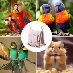 Bird Nesting Bed Soft Bird Bed For Cage Warm Bird Nest Winter Bird House For Squirrels Parrot Sparrow For Sleeping And Hatching