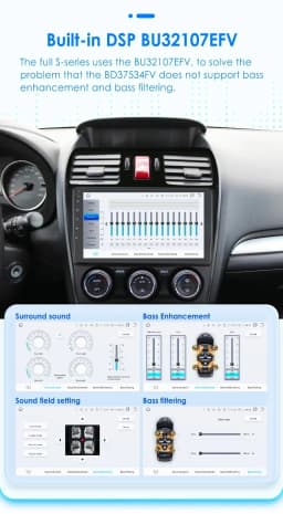 Auto Radio Android for Subaru Forester MK4 Impreza XV Crosstrek CarPlay Car Radio Multimedia Player GPS 2012-2014 9inch Screen