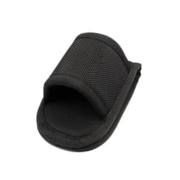 Belt Flashlight Holder D Shape Open Design Nylon Flashlight Holder Elastic Band Flashlight Pouch Portable Lightweight Torch Carr