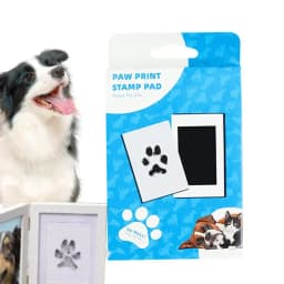 Cat Dog Paw Print Ink Kit Pad Safe Non-toxic Baby Footprints Newborn Shower Handprint Easy Diy Clean Touch Inkless Pet Souvenir