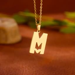 Stainless Steel Heart Initial Letter Necklace for Women Gold Plated Alphabet Pendant Necklaces Vintage Waterproof Jewelry Gifts
