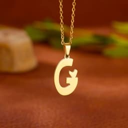 Stainless Steel Heart Initial Letter Necklace for Women Gold Plated Alphabet Pendant Necklaces Vintage Waterproof Jewelry Gifts
