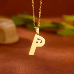 Stainless Steel Heart Initial Letter Necklace for Women Gold Plated Alphabet Pendant Necklaces Vintage Waterproof Jewelry Gifts