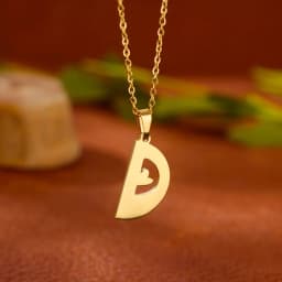 Stainless Steel Heart Initial Letter Necklace for Women Gold Plated Alphabet Pendant Necklaces Vintage Waterproof Jewelry Gifts