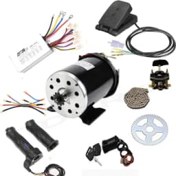 NOT a whole Set 48V 1000W Brush Motor or Controller or Sprocket Electric Go Kart ATV Scooter
