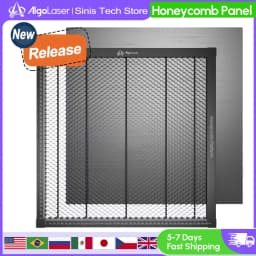 Algolaser Honeycomb Platform Laser Bed 445x450mm Stainless Steel Working Table with Aluminum Panel for CNC CO2 Engraver Machine