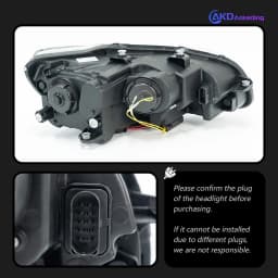 Car Lights for VW Passat B7 LED Headlight 2011-2015 Passat B7 US Version Passat Head Lamp Drl Projector Lens Automotive