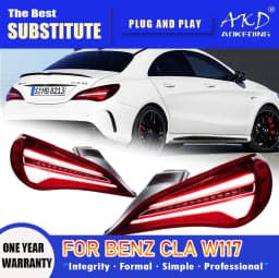 AKD Tail Lamp for BENZ W117 CLA LED Tail Light 2014-2019 CLA180 CLA220 CLA260 Rear Fog Brake Turn Signal Automotive Accessories