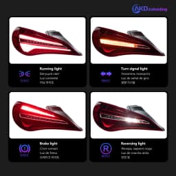 AKD Tail Lamp for BENZ W117 CLA LED Tail Light 2014-2019 CLA180 CLA220 CLA260 Rear Fog Brake Turn Signal Automotive Accessories