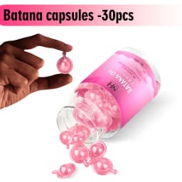 7pc Batana Oil Product Fast Hair Growth Oil For Men Hair Growing Spray Anti Hair Loss Shampoo Butter Hair Mask Hair Care Capsule