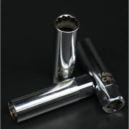 14 Mm Spark Plug Socket 12-Point Joint Spark Plug Socket 4pcs Spark Plug Socket Puller T-Handle Wrench Spanner Car Repairing