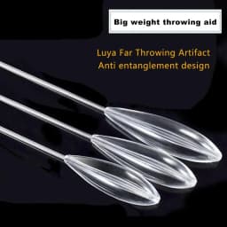 Slip Bobbers for Fishing 5pcs Anti Tangled Fishing Floats Bobbers Transparent Sinking Fishing Spinning Floats Lightweight
