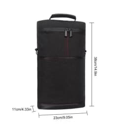 camping Wine Cooler Bags Insulated Tote Carrier For Wine Bottle Protection Portable Wine Travel Carrier Protection Tote Bag