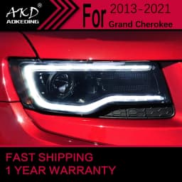 Car Lights for Jeep Grand Cherokee LED Headlight 2011-2016 Compass Head Lamp Drl Projector Lens Automotive Accessories