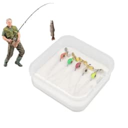 Buzz Baits Fishing Lures Bass Fishing Kit Rotating Fishing Lures Spinnerbait 5PCS Multicolor Hard Jig Spinner Bait For