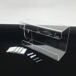 Glove Box Storage Labor Insurance Gloves Display Box Medical Tissue Box Acrylic Glove Dispenser Wall Mountable Tissue Holder