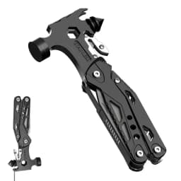 Car Safety Hammer Seat Belt Cutter Hammer Safety Hammer Multipurpose Folding Car Glass Breaker Survival Gear Escape Tool For Car