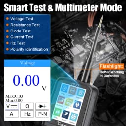 VDIAGTOOL V200pro V500 Automotive Power Circuit Probe 9-30V Car Electric Circuit Tester Oscilloscope/Injector/Relay Test