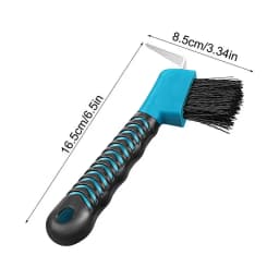 Hoof Pick With Brush Hoof Pick And Brush Sturdy Easy To Hold Hoof Pick With Brush With Soft Touch Handle For Horse Lover