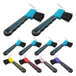 Hoof Pick With Brush Hoof Pick And Brush Sturdy Easy To Hold Hoof Pick With Brush With Soft Touch Handle For Horse Lover