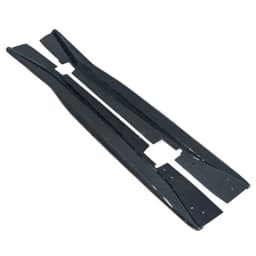 CARBON FLASH PAINTED For 2014-2019 Corvette C7 Side Skirts Extensions Z06 Style