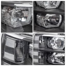 Pair Left&Right Headlights For 2007 2008 2009 2010 2011 2012 2013 Chevy Silverado 1500 2500HD 3500HD Clear Projector