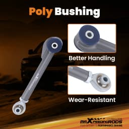 5 Pcs Rear Control Arms Track Bar for Toyota 4-Runner 1996-2002 2WD 4WD