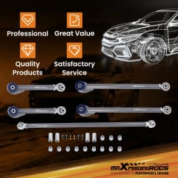 5 Pcs Rear Control Arms Track Bar for Toyota 4-Runner 1996-2002 2WD 4WD